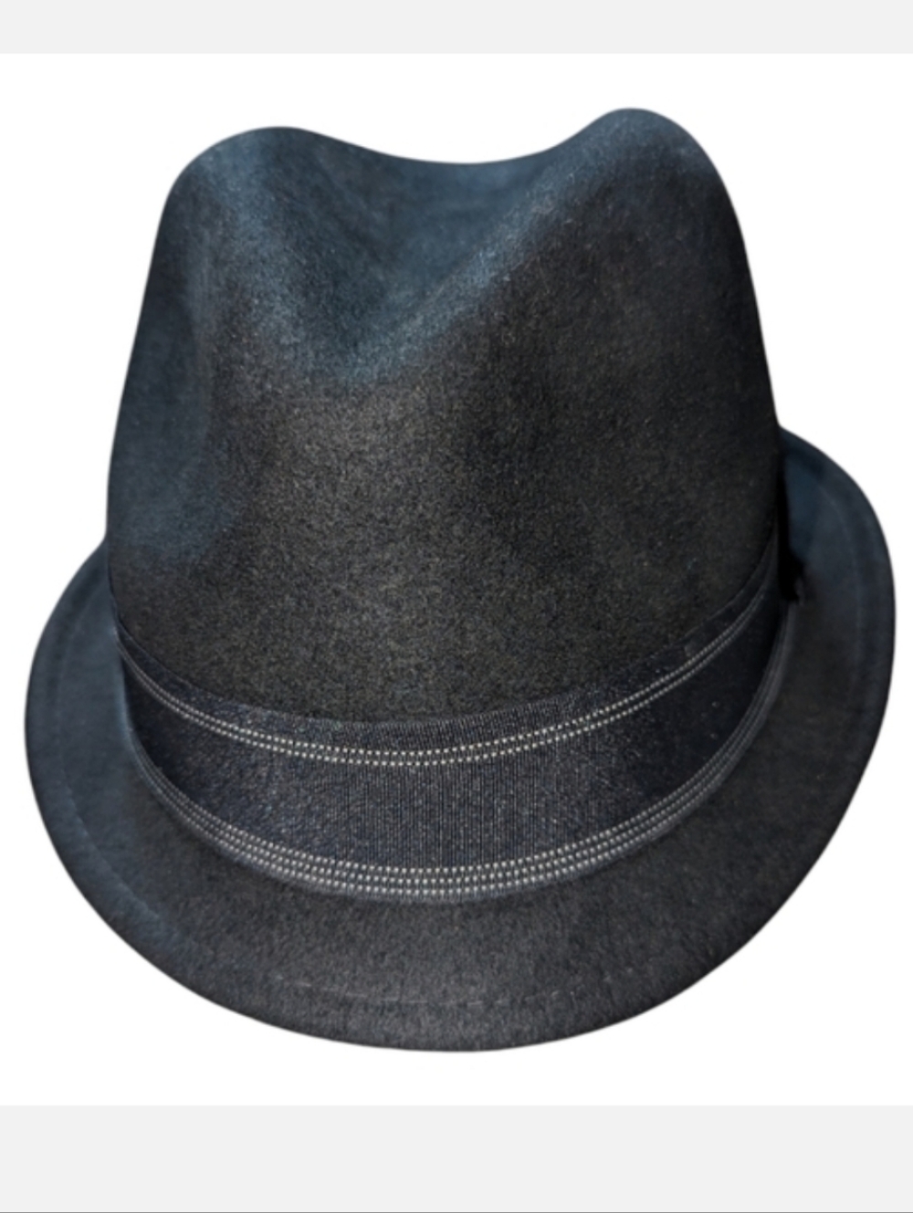 Goorin Statement Fedora Great GATSBY Style Hat 100% Wool Narrow Brim Low Crown